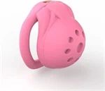 כלוב צניעות ורוד (כולל צנתר שתן וטבעת שטוחה) 2