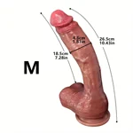 דילדו עבה במיוחד דגם אדם 26.5 ס"מ M