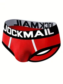 תחתון JOCKMAIL  בד משי אדום בגודל L