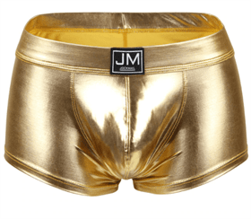 תחתון סקסי חברת Jockmail בצבע זהב גודל XL
