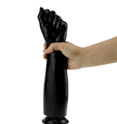 יד ענקית לפיסט בצבע שחור