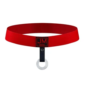 חגורה עם טבעת לזין של JOCKMAIL, אדום, XL